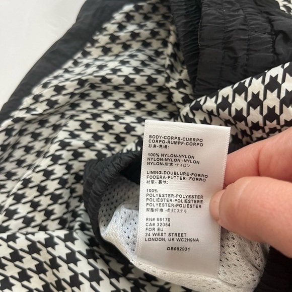 Urban Outfitters Parachute Track Pants Black and White Print Size Large - Picture 5 of 9
